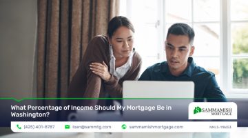 What Percentage of Income Should My Mortgage Be in Washington?